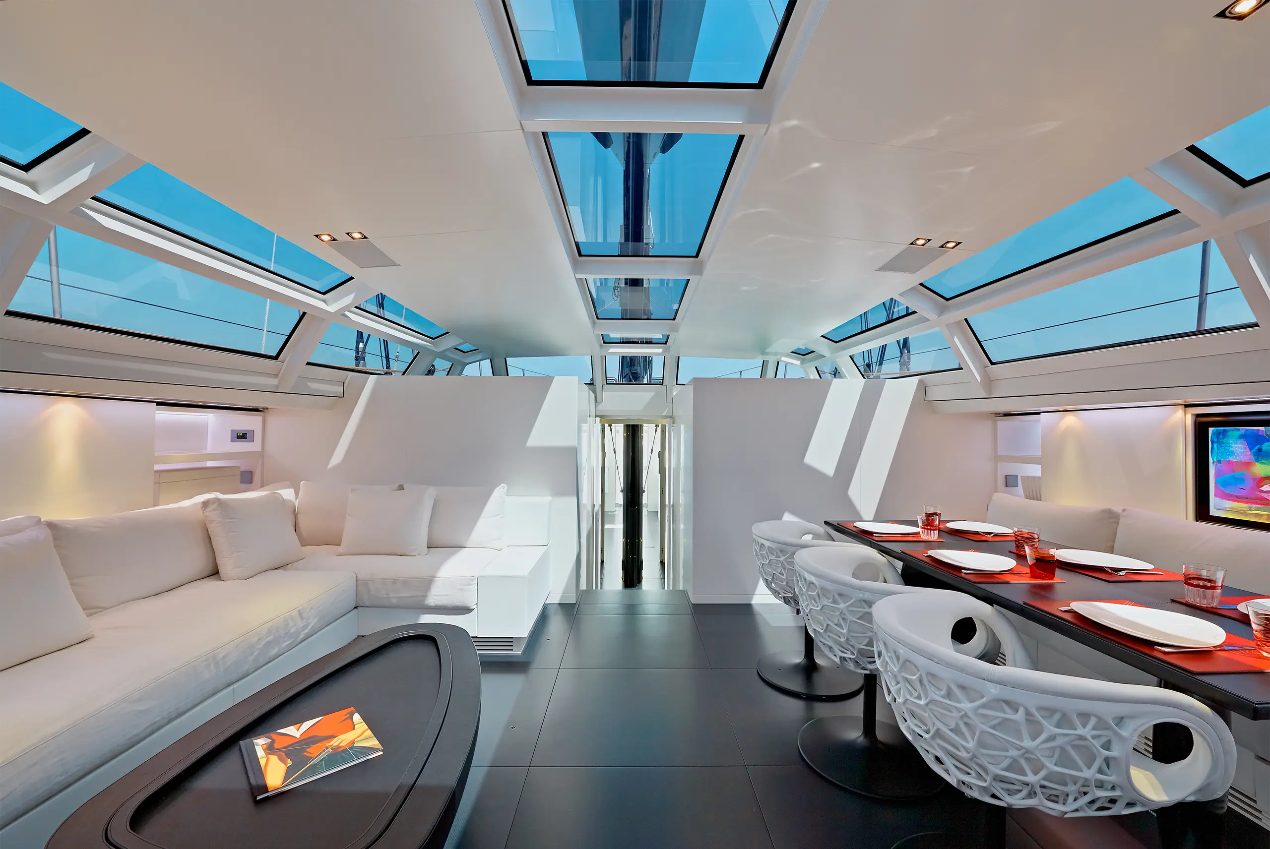 Chrisco yacht interior design by Wetzels Brown chrisco yacht interior design by Wetzels Brown
