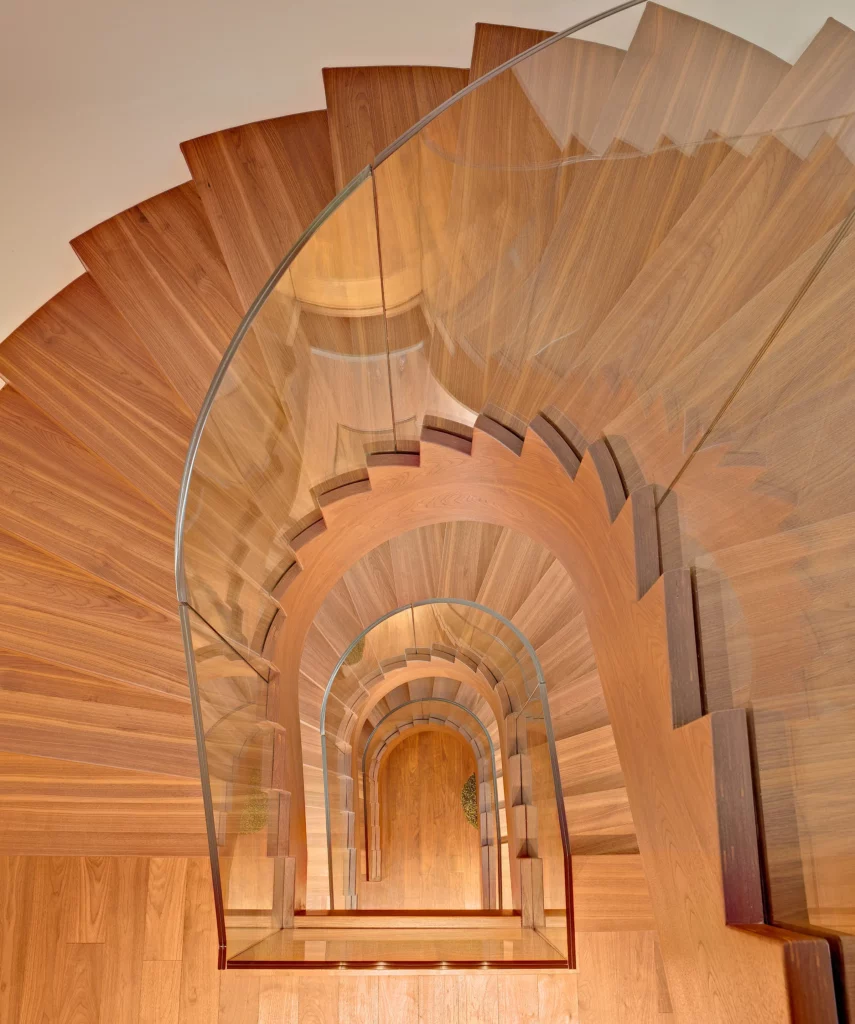 staircase Salzburg apartment by Wetzels Brown